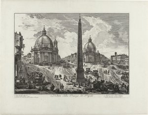 View of Piazza del Popolo